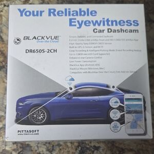 BlackVue DR650S-2CH Dashcam - Black and Blue